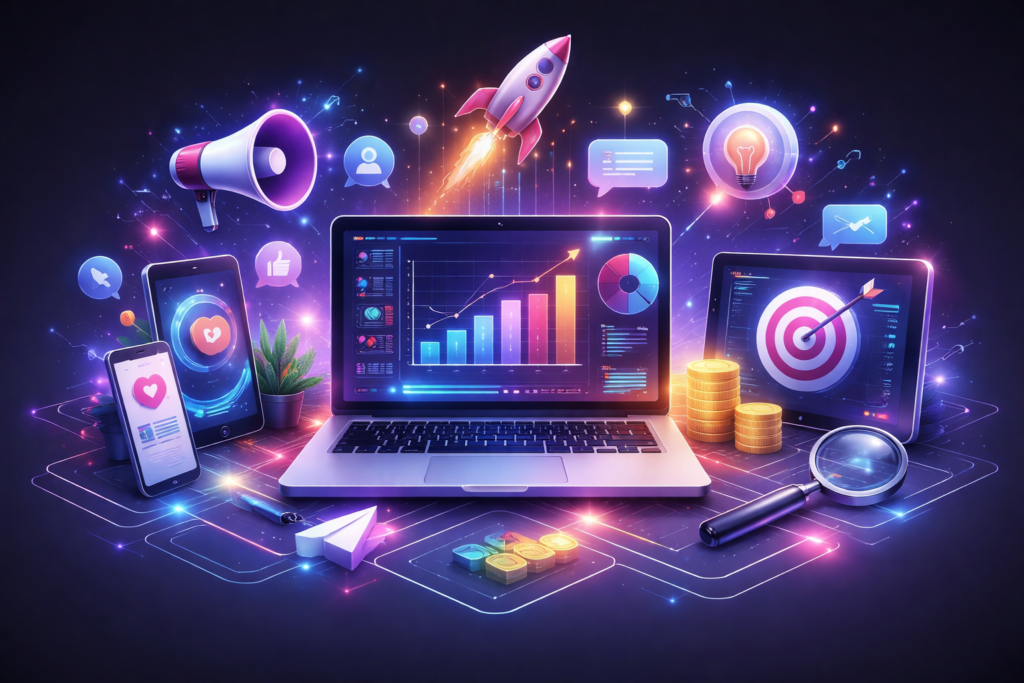 Next-Gen Digital Marketing: SEO, Content, and Paid Ads Strategies for Scalable Business Growth