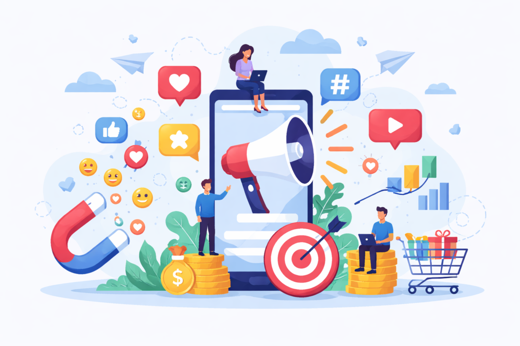 The Complete Guide to Social Media Marketing: Boost Brand Awareness, Traffic & Sales