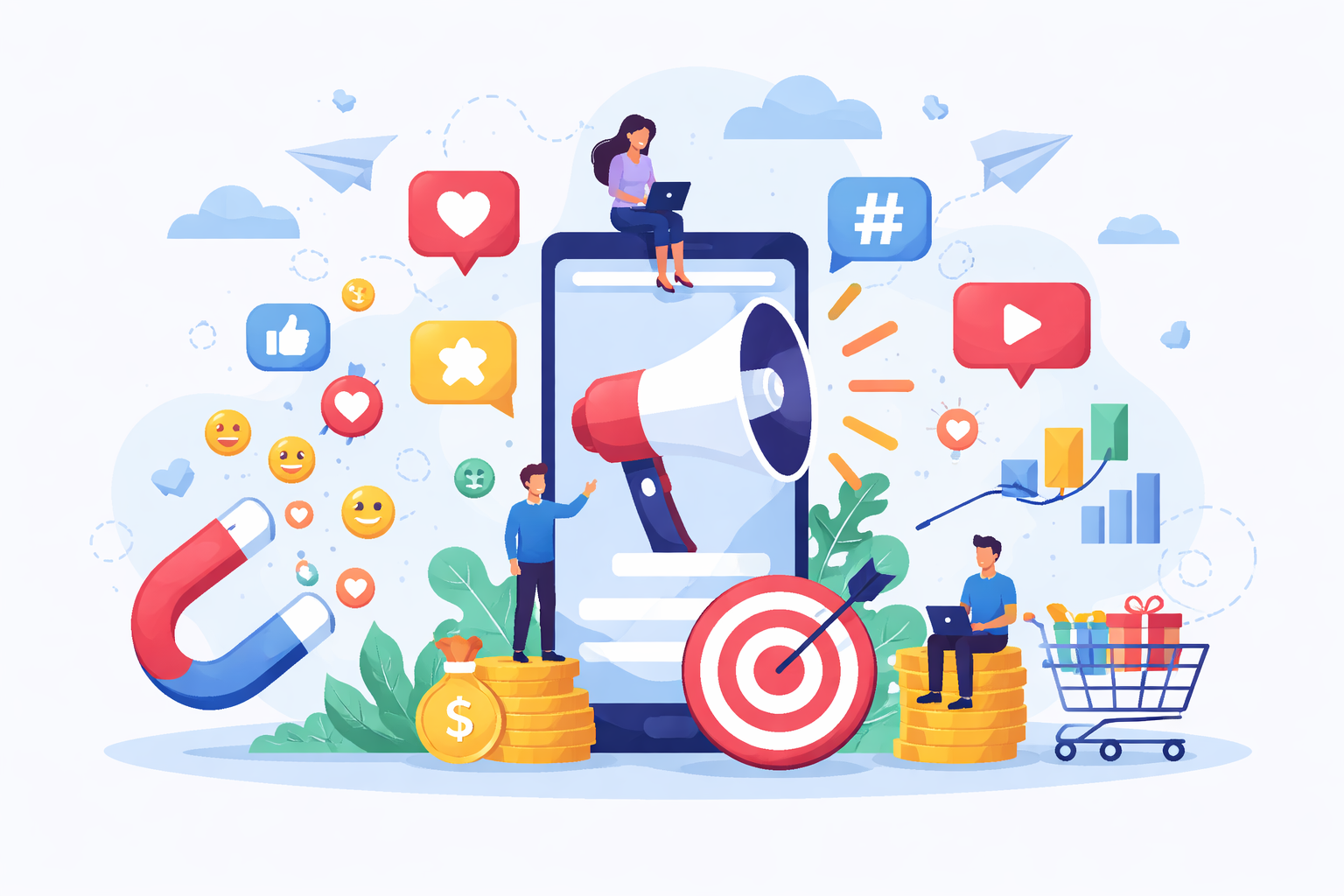 The Complete Guide to Social Media Marketing: Boost Brand Awareness, Traffic & Sales