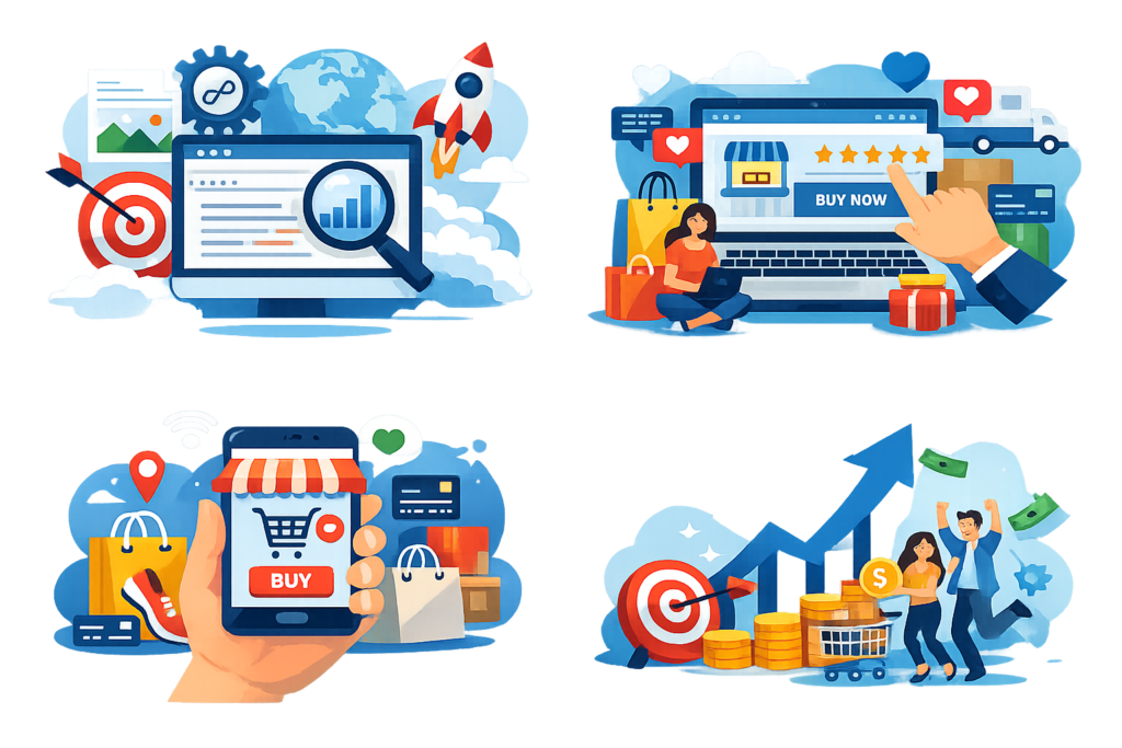 Complete E-Commerce Optimization Guide: SEO, UX, Mobile Commerce & Sales Growth