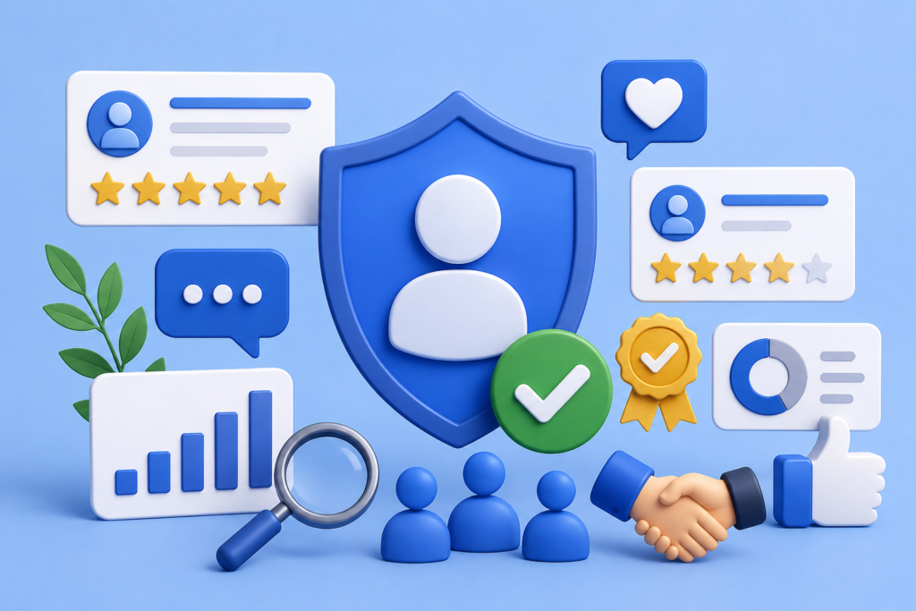 Online Reputation Management and Trust Building