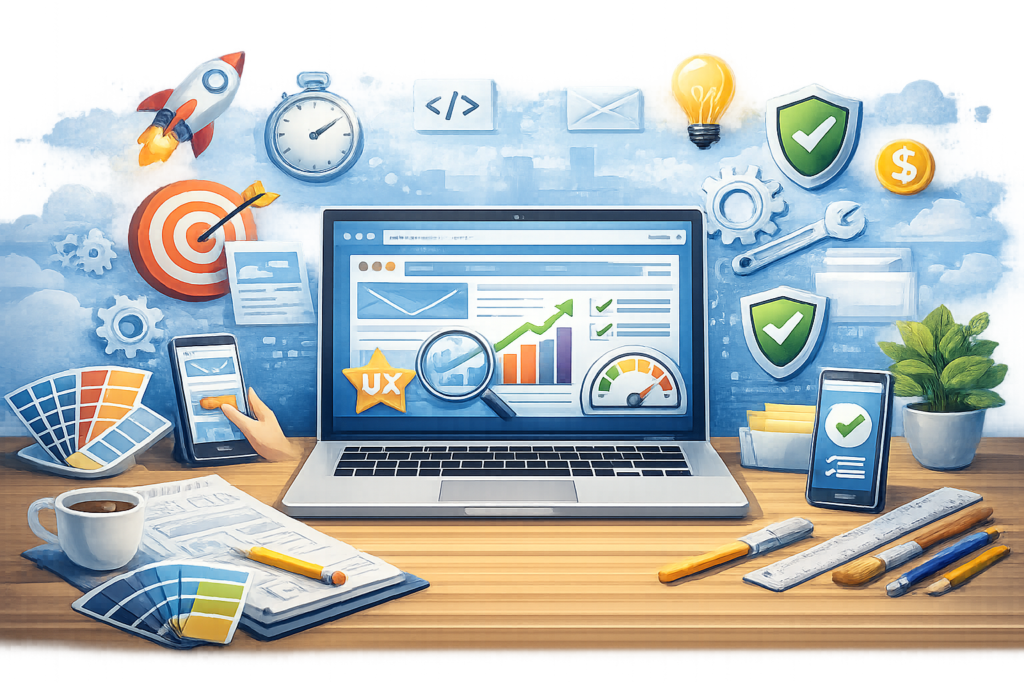 The Ultimate Web Design Guide for Faster Rankings, Better UX, and Higher Conversions