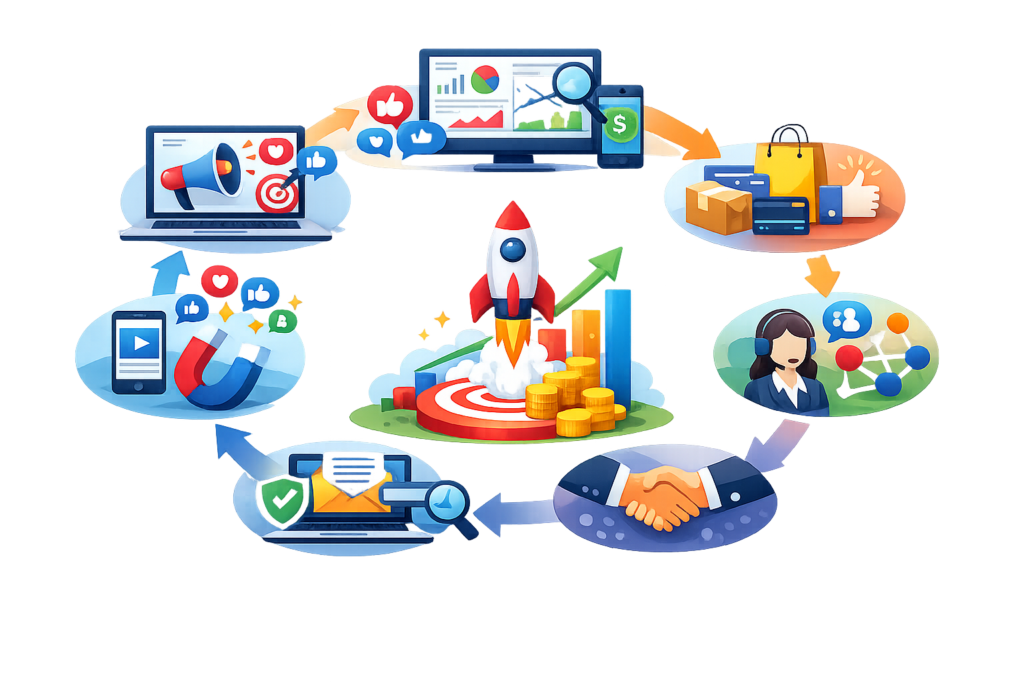 How Digital Marketing Drives Business Growth: A Complete Step-by-Step Guide