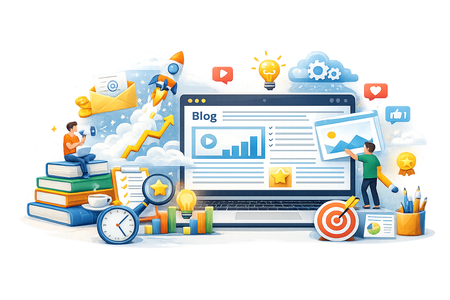 The Complete Guide to Blog Posts: Creating High-Quality Content That Drives Traffic, Authority, and Business Growth