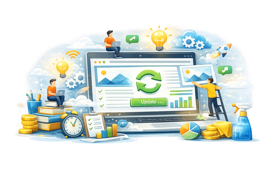 Updating and Refreshing Existing Blog Content