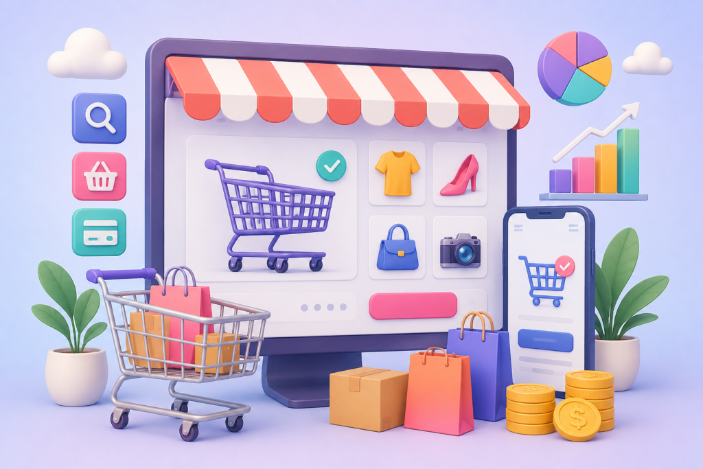 The Complete Guide to E-Commerce: Building High-Performing Online Stores That Drive Sales, Customer Loyalty, and Sustainable Business Growth