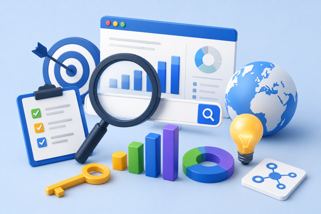 Comprehensive Keyword Research and Search Intent Strategy