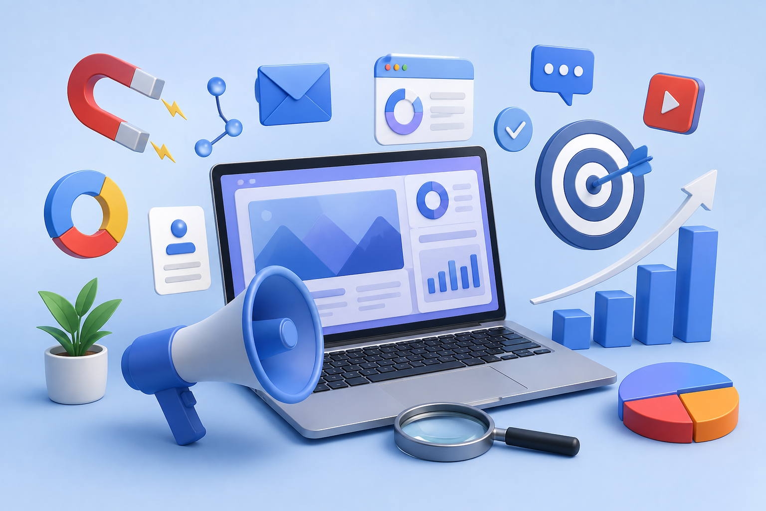 Digital Marketing: The Complete Guide to Building Brand Authority, Increasing Online Visibility, and Driving Sustainable Business Growth