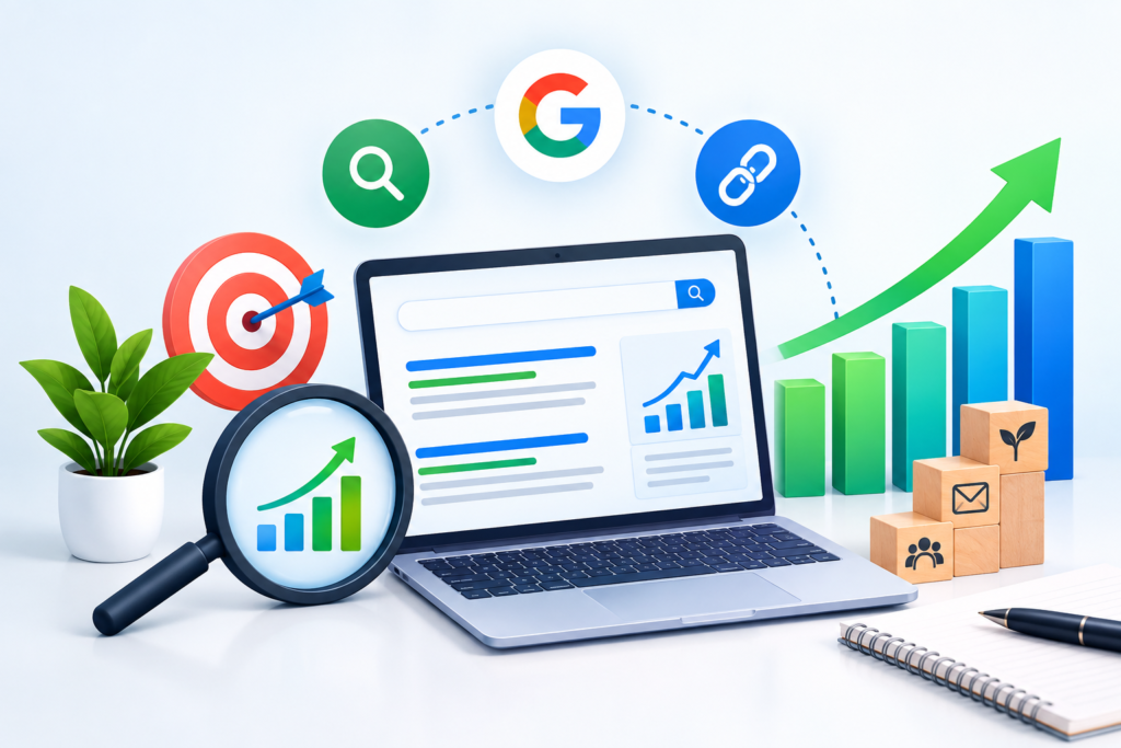 SEO: The Complete Guide to Building Sustainable Organic Visibility, Traffic, Leads, and Long-Term Growth