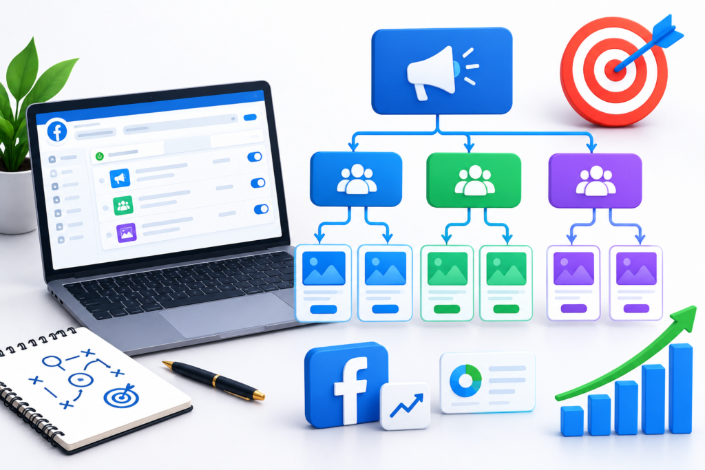 Building a Logical Facebook Ads Campaign Structure