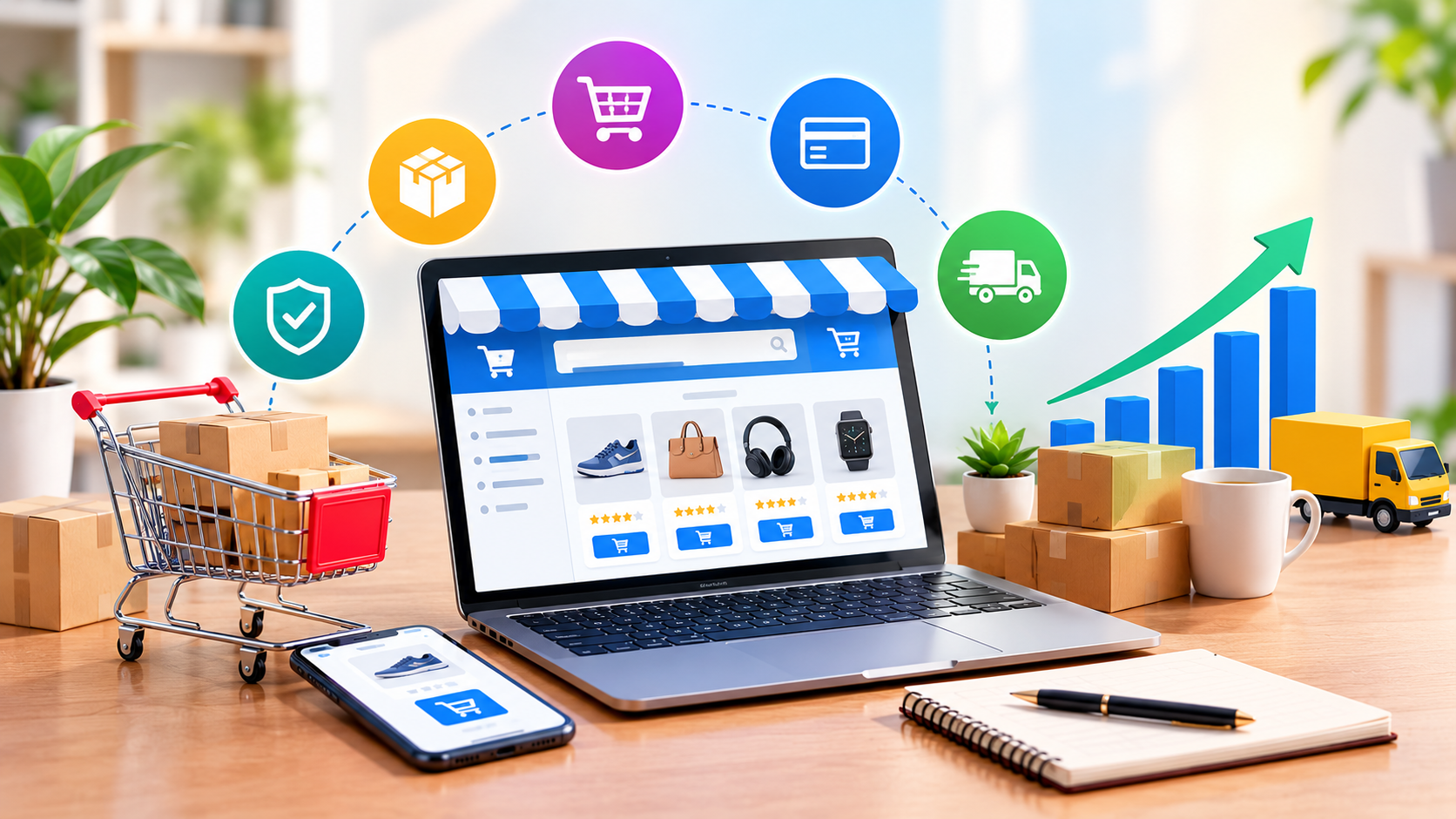 E-Commerce: The Complete Guide to Building, Scaling, and Optimizing a High-Performance Online Store