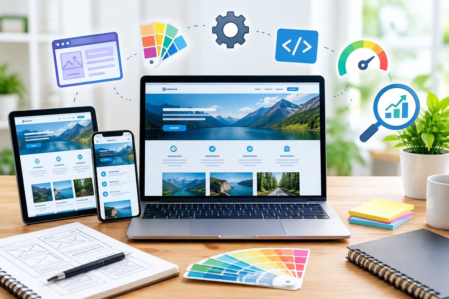 Website Design: The Complete Guide to Building a High-Performance, User-Focused, SEO-Friendly Website
