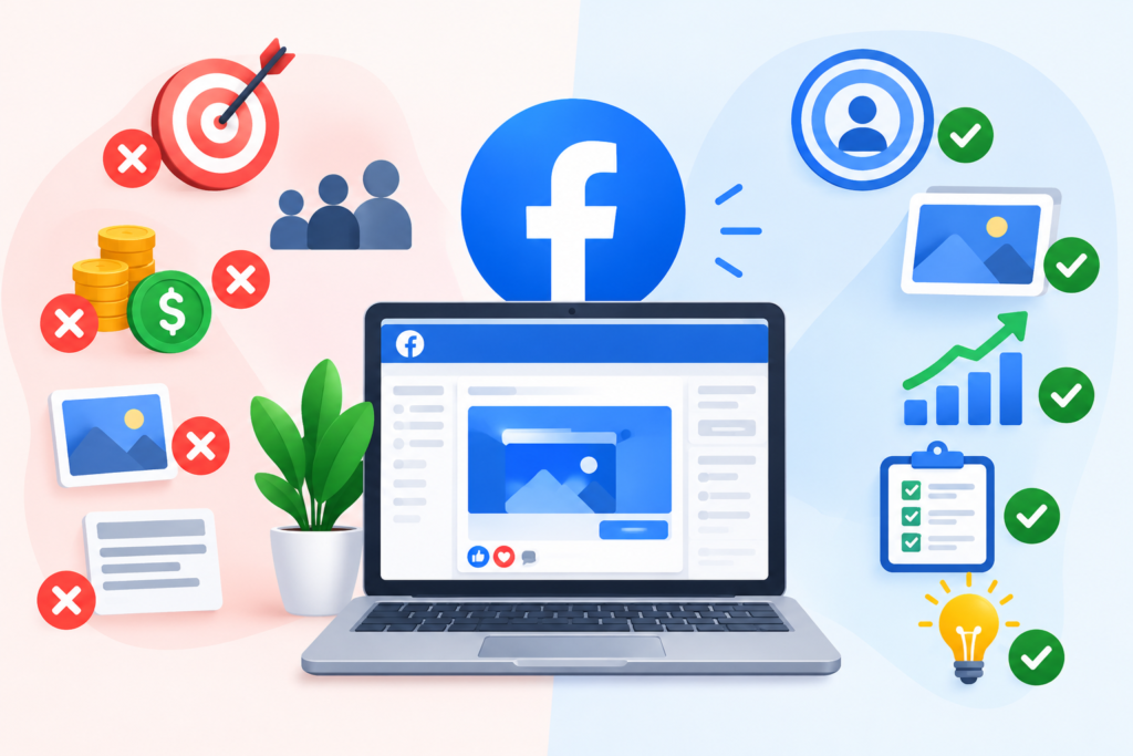 Common Facebook Ads Mistakes and Best Practices Summary
