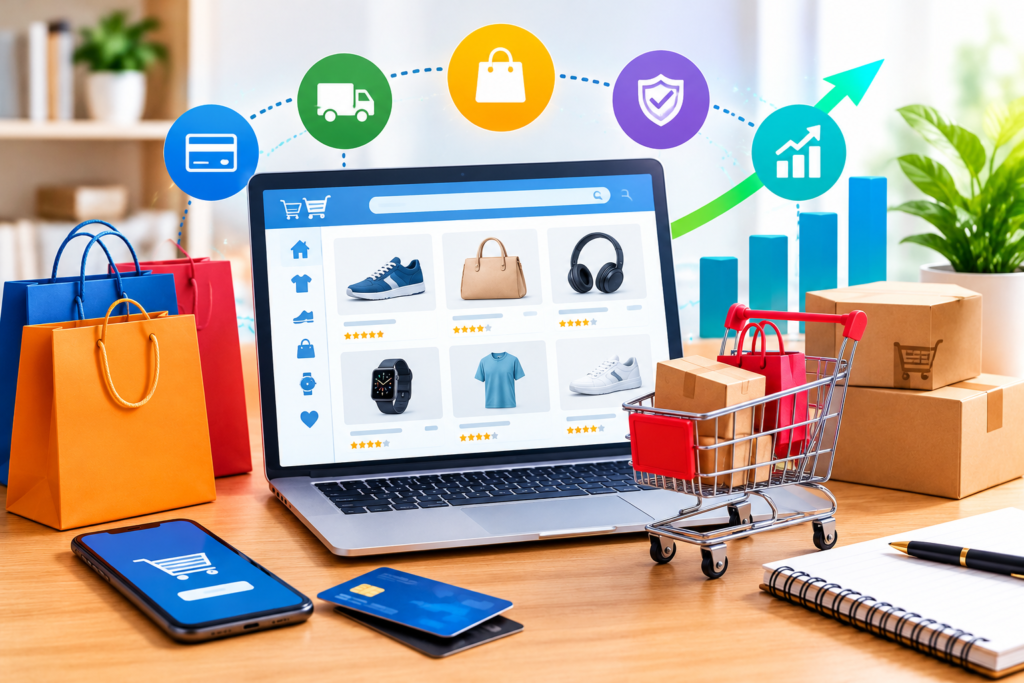 E-Commerce: The Complete Guide to Building, Optimising, and Growing a Successful Online Business